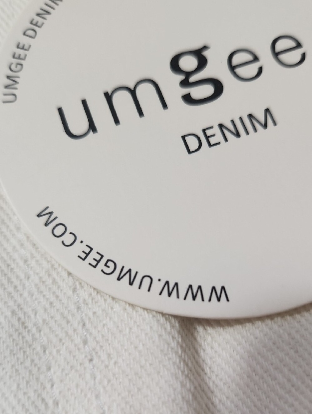 Umgee White Denim Mini Skirt - Clean White With Beautiful Embroidery - Picture 3 of 13